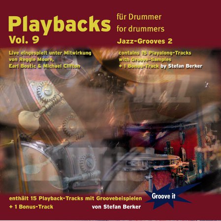Playbacks fÃ¼r Drummer Vol. 9 Jazz Grooves 2